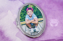 Load image into Gallery viewer, Oval Compact Mirror