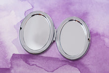 Load image into Gallery viewer, Oval Compact Mirror