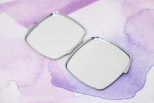 Load image into Gallery viewer, Square Compact Mirror